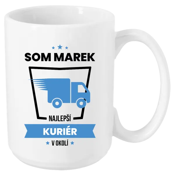 Hrnček Najlepší v okolí - kuriér