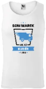 Pánske tielko Najlepší v okolí - kuriér