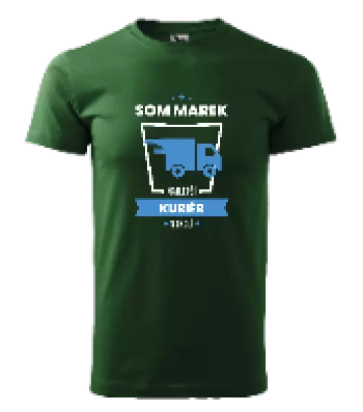 Pánske tričko Najlepší v okolí - kuriér