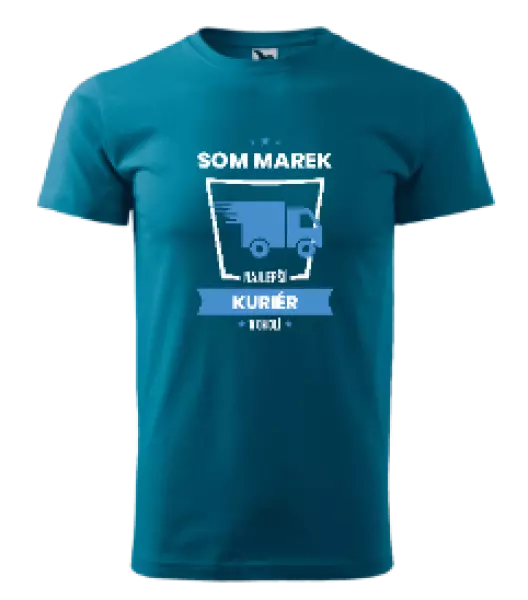 Pánske tričko Najlepší v okolí - kuriér