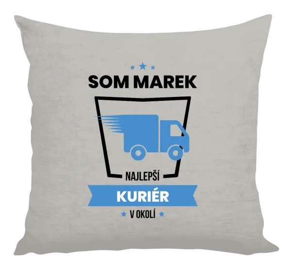 Vankúš Najlepší v okolí - kuriér