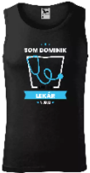 Pánske tielko Nejlepší v okolí - lékař - kopie