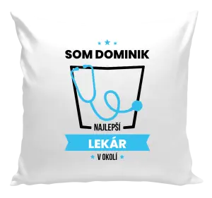 Vankúš Nejlepší v okolí - lékař - kopie
