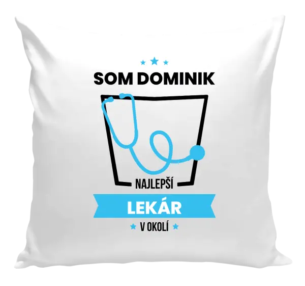 Vankúš Nejlepší v okolí - lékař - kopie