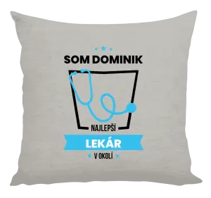 Vankúš Nejlepší v okolí - lékař - kopie