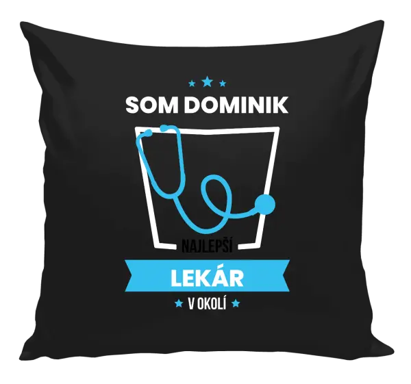 Vankúš Nejlepší v okolí - lékař - kopie
