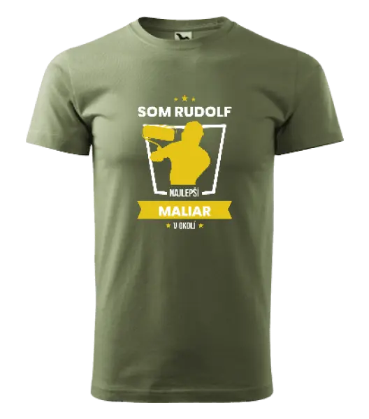 Pánske tričko Nejlepší v okolí - malíř - kopie