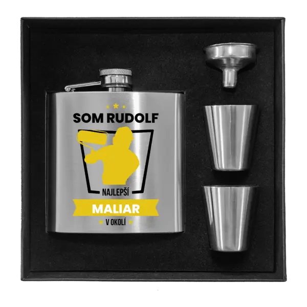 Ploskačka v krabičke Najlepší v okolí - maliar