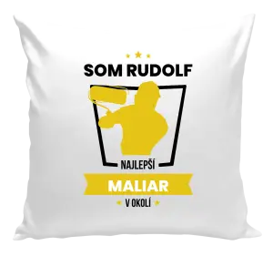 Vankúš Nejlepší v okolí - malíř - kopie