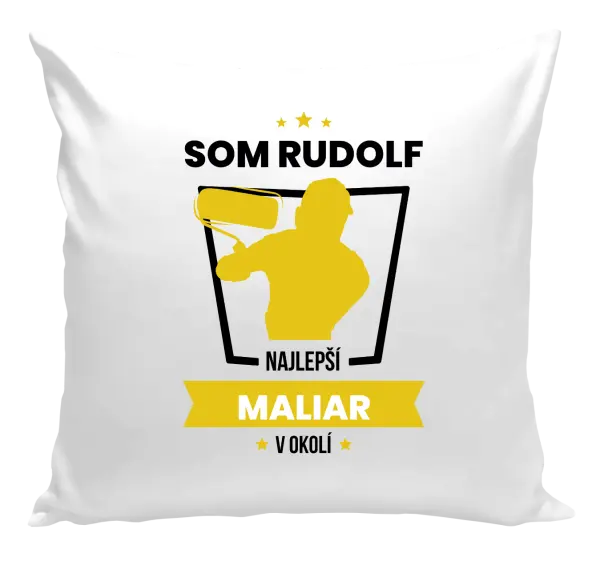 Vankúš Najlepší v okolí - maliar