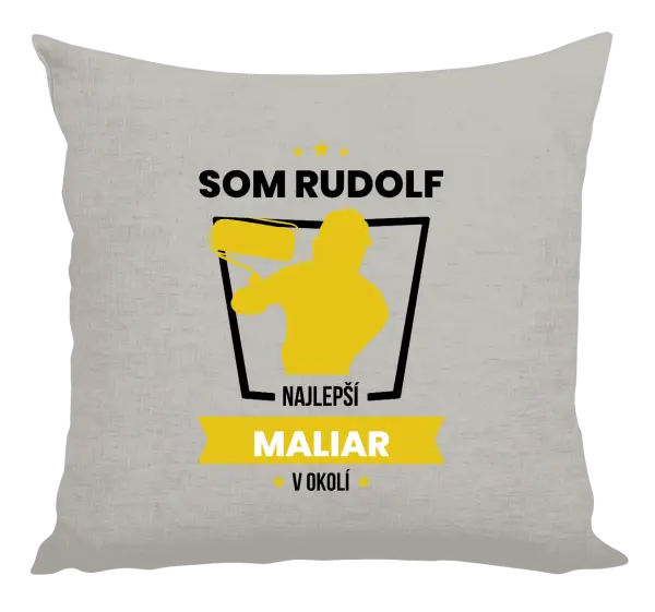 Vankúš Nejlepší v okolí - malíř - kopie
