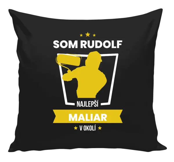 Vankúš Nejlepší v okolí - malíř - kopie