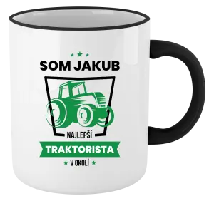 Hrnček Nejlepší v okolí - traktorista - kopie
