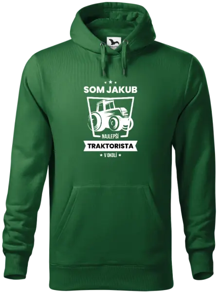 Pánska mikina Nejlepší v okolí - traktorista - kopie