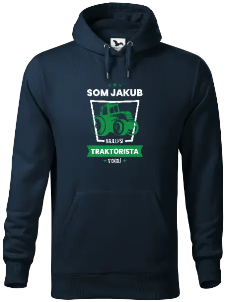 Pánska mikina Nejlepší v okolí - traktorista - kopie