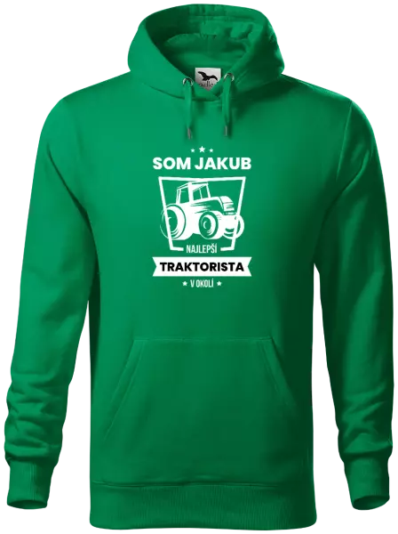 Pánska mikina Nejlepší v okolí - traktorista - kopie