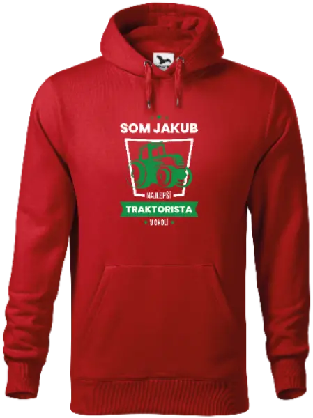 Pánska mikina Nejlepší v okolí - traktorista - kopie