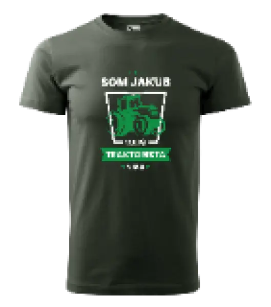 Pánske tričko Nejlepší v okolí - traktorista - kopie