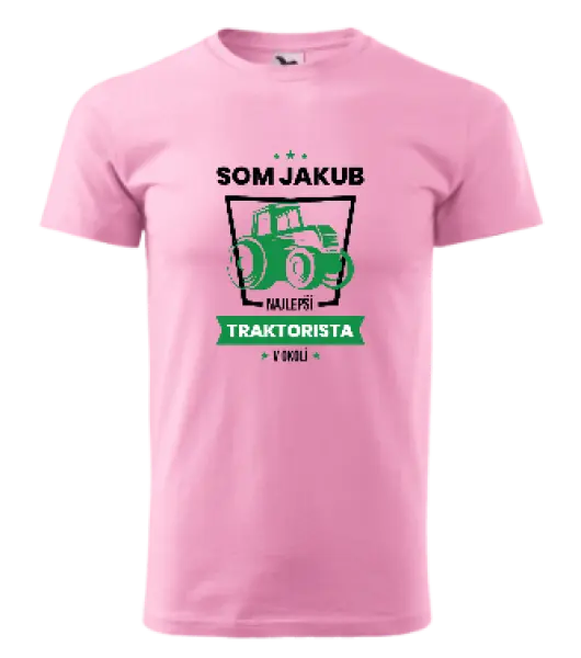 Pánske tričko Nejlepší v okolí - traktorista - kopie