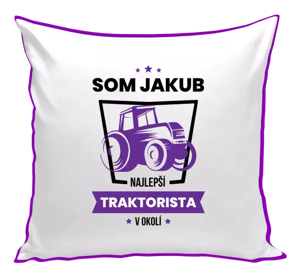Vankúš Nejlepší v okolí - traktorista - kopie