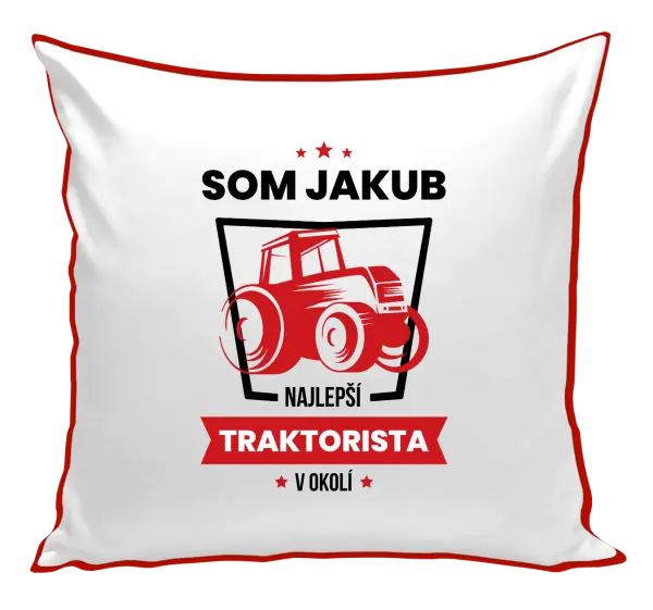 Vankúš Nejlepší v okolí - traktorista - kopie