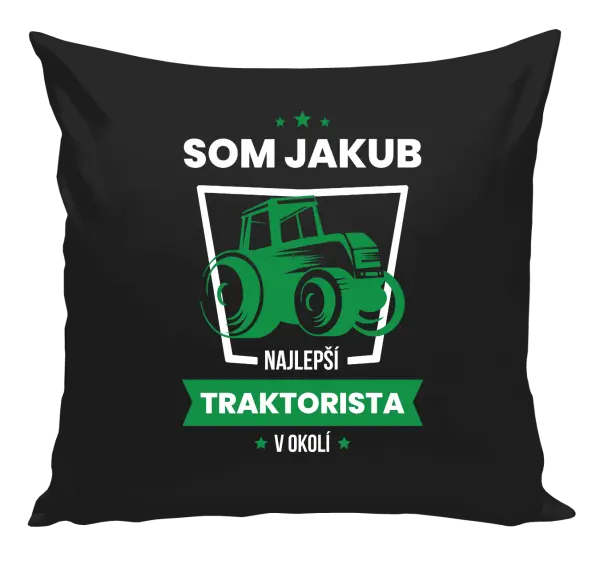 Vankúš Najlepší v okolí - traktorista