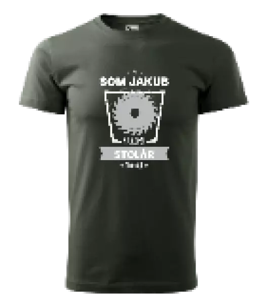 Pánske tričko Nejlepší v okolí - truhlář - kopie