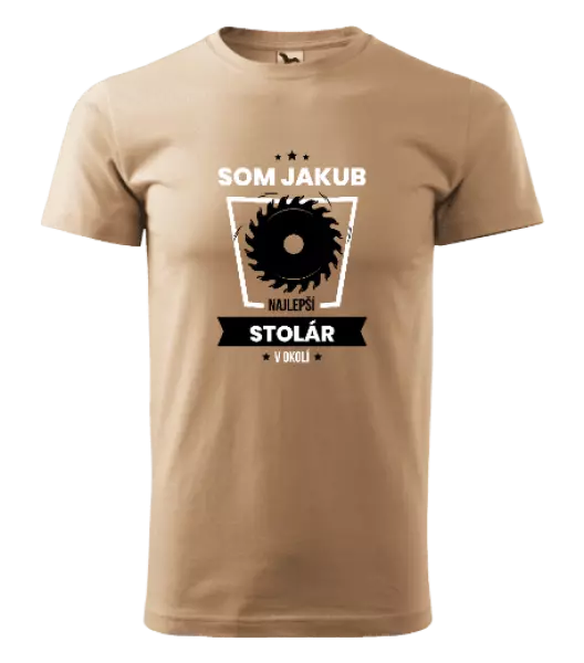 Pánske tričko Nejlepší v okolí - truhlář - kopie