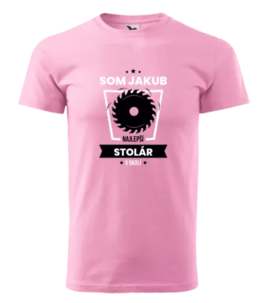 Pánske tričko Nejlepší v okolí - truhlář - kopie