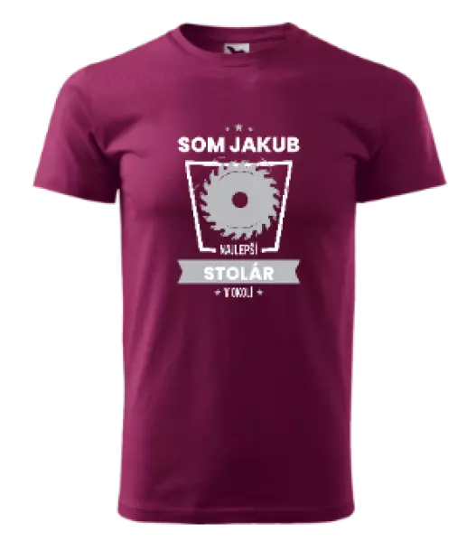 Pánske tričko Nejlepší v okolí - truhlář - kopie