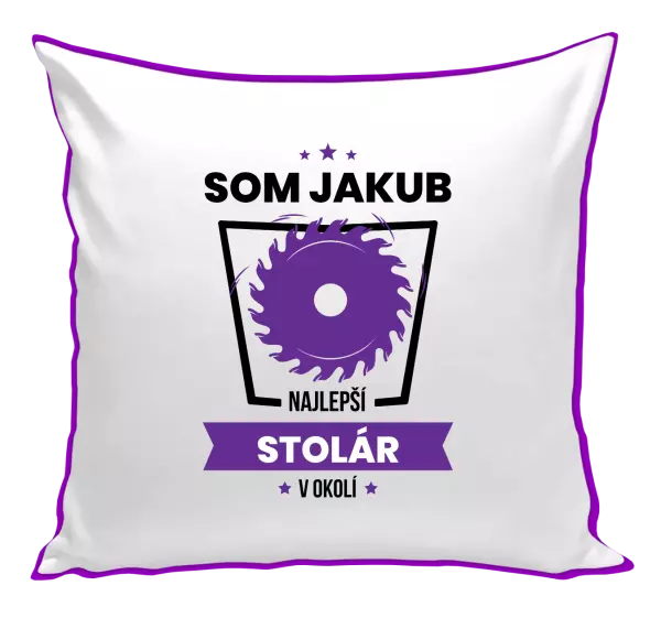 Vankúš Nejlepší v okolí - truhlář - kopie