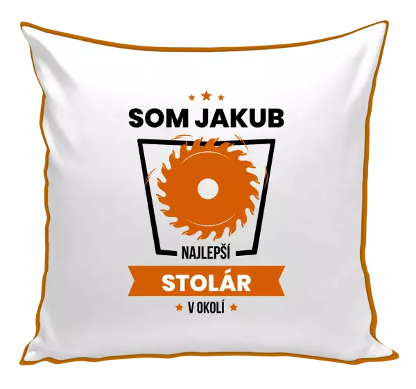 Vankúš Nejlepší v okolí - truhlář - kopie