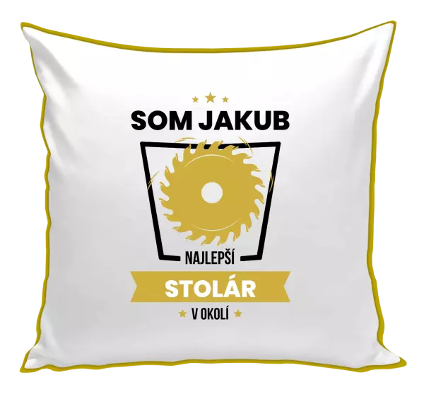 Vankúš Nejlepší v okolí - truhlář - kopie