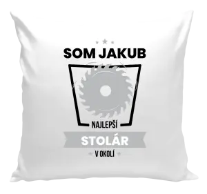 Vankúš Nejlepší v okolí - truhlář - kopie