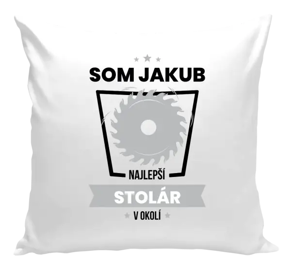 Vankúš Nejlepší v okolí - truhlář - kopie