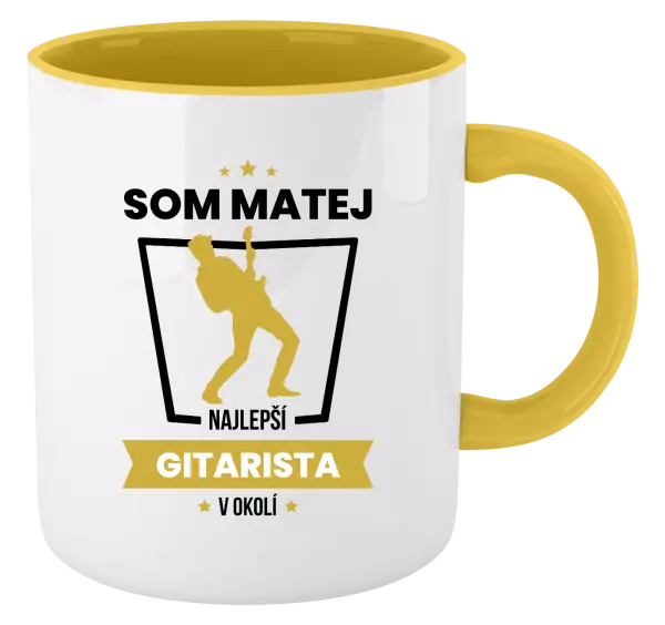 Hrnček  Najlepší v okolí - gitarista