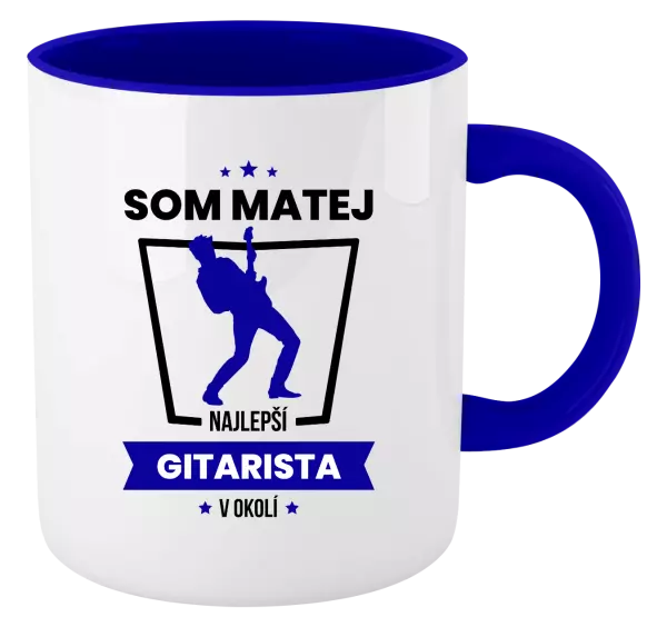 Hrnček  Najlepší v okolí - gitarista