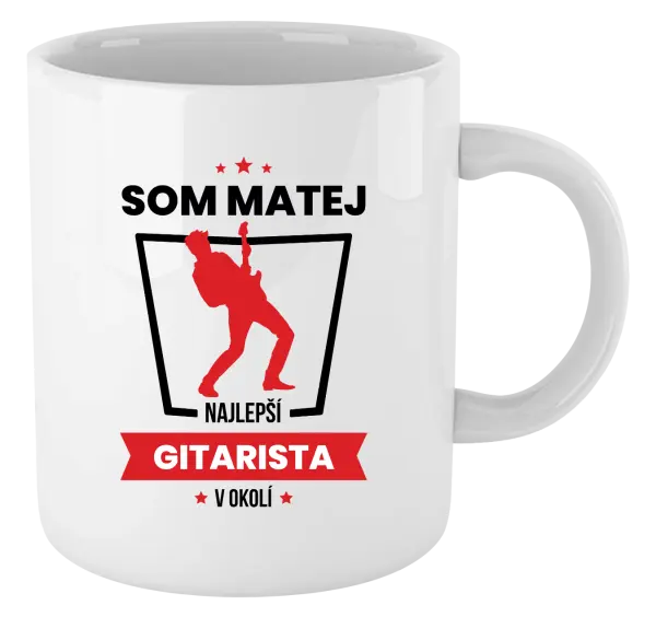 Hrnček Najlepší v okolí - gitarista