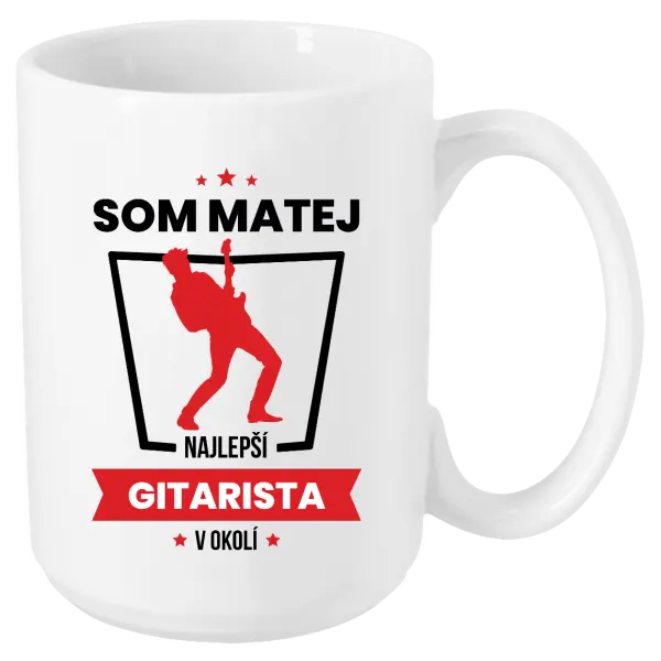 Hrnček Nejlepší v okolí - kytarista - kopie