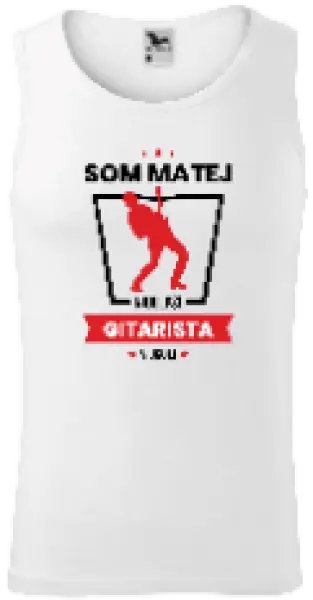 Pánske tielko Najlepší v okolí - gitarista