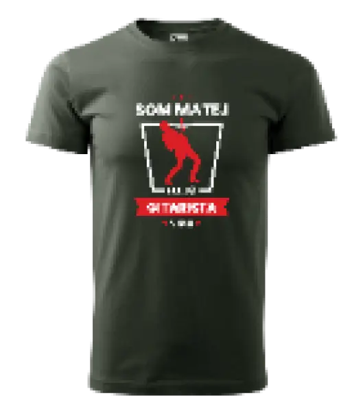 Pánske tričko Nejlepší v okolí - kytarista - kopie