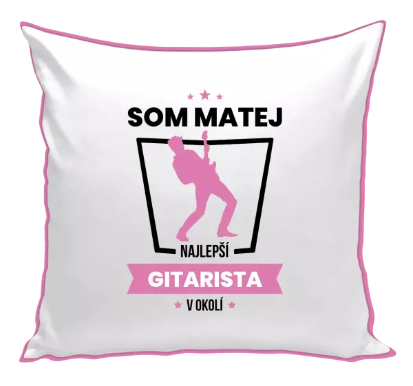 Vankúš Nejlepší v okolí - kytarista - kopie