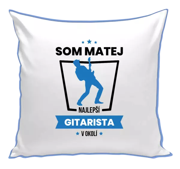 Vankúš Nejlepší v okolí - kytarista - kopie