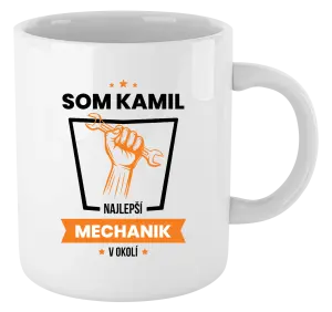 Hrnček Najlepší v okolí - mechanik