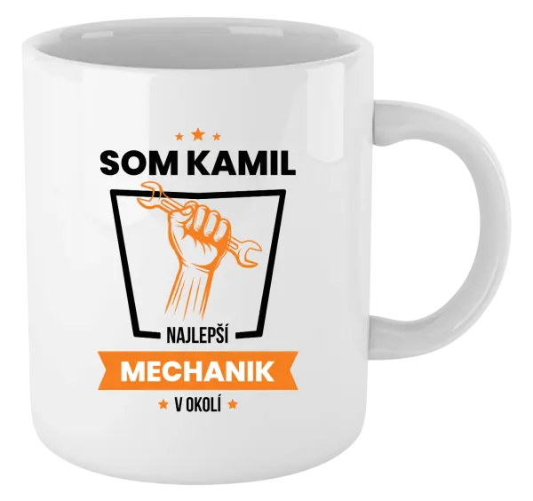 Hrnček Najlepší v okolí - mechanik