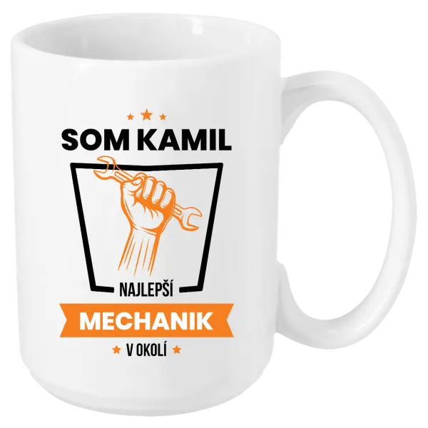 Hrnček Najlepší v okolí - mechanik