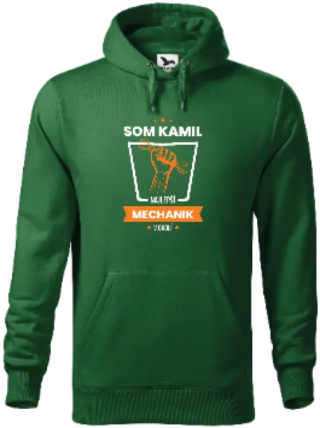 Pánska mikina Najlepší v okolí - mechanik