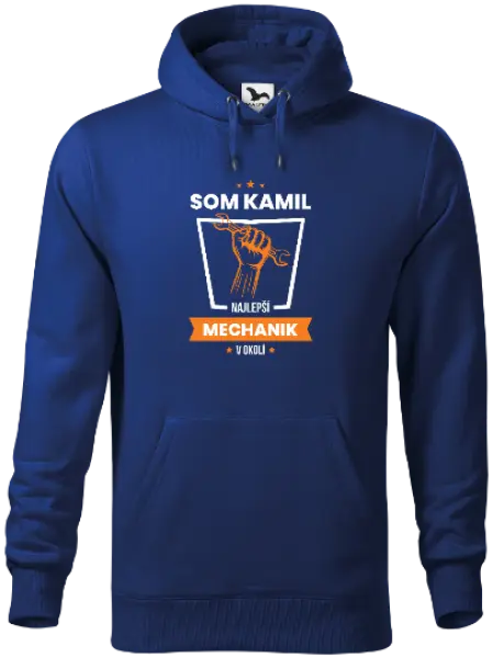 Pánska mikina Najlepší v okolí - mechanik