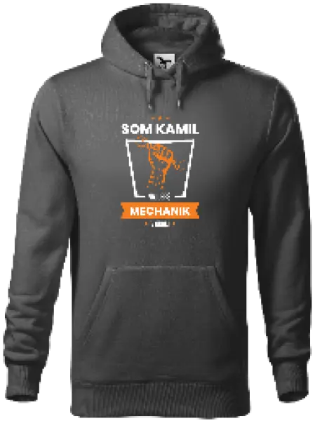Pánska mikina Najlepší v okolí - mechanik