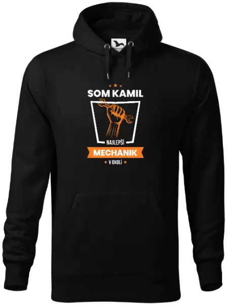 Pánska mikina Najlepší v okolí - mechanik